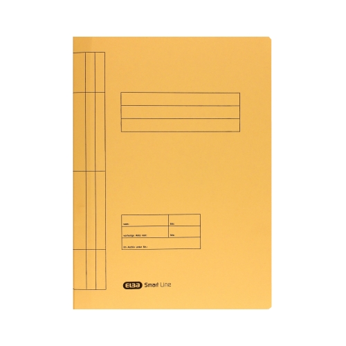 Skoroszyt zwykły A4 1/1 250g żółty Elba 100090778