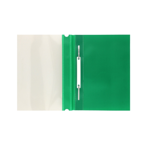 Skoroszyt sztywny A5/PVC zielony SH-08 - opak. 10szt.