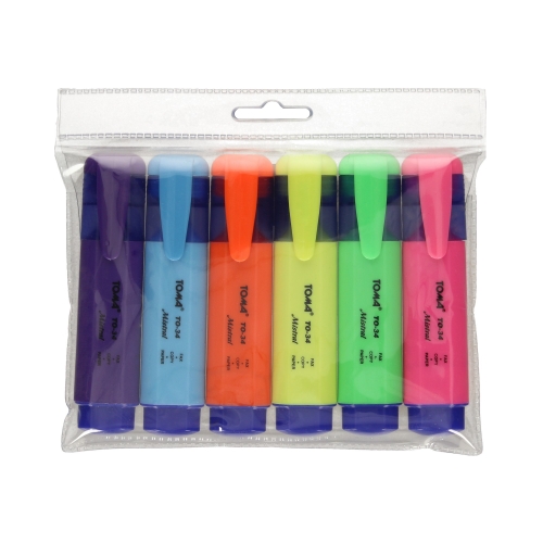 Zakreślacz 6kol Mistral Toma TO-33406