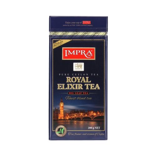 Herbata liściasta czarna Royal Elixir Impra 200g puszka