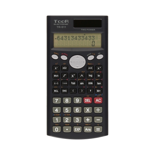 Kalkulator naukowy 10+2 TR511 Toor Electronic