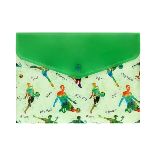 Teczka kopertowa A5/PP nadruk Football Biurfol