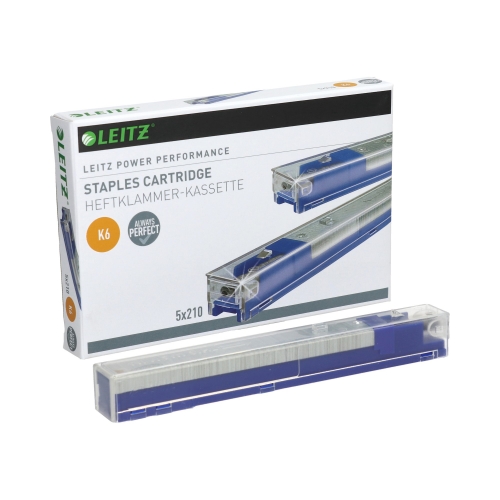 Zszywki w kasecie 26/6/K6 cynkowe (1050) Leitz