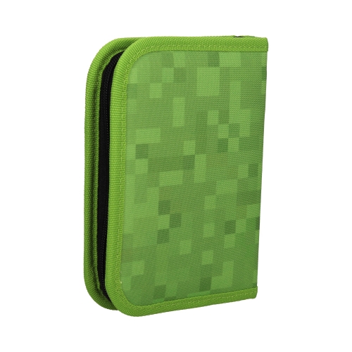 Piórnik bez wyposażenia pojedyńczy 2klapki Minecraft Time to mine