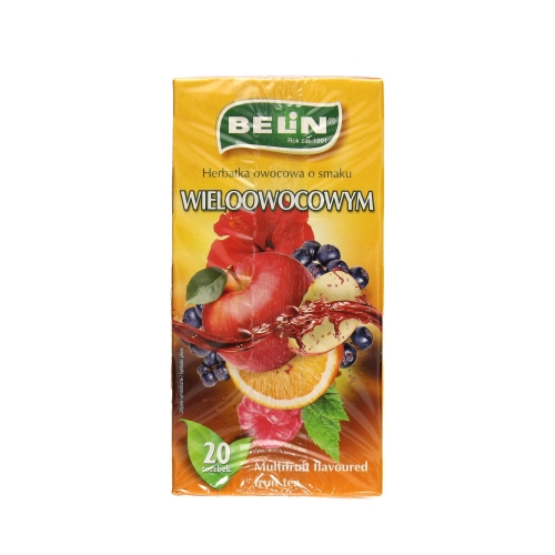 Herbata ekspresowa wieloowocowa Belin 20t