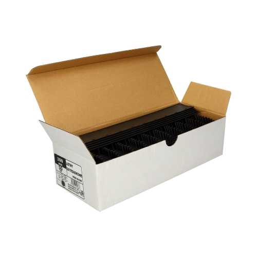 Grzbiet zatrzaskowy 10mm czarny 80k Argo - 50szt.