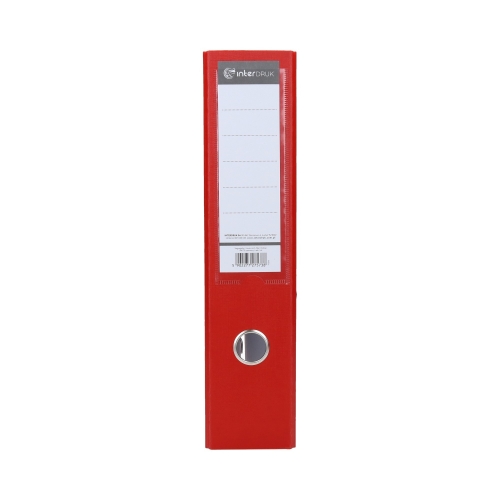Segregator A4/75 czerwony Interdruk