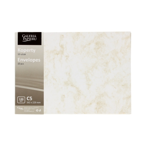 Koperty C5 złota Marmur 120g (10)