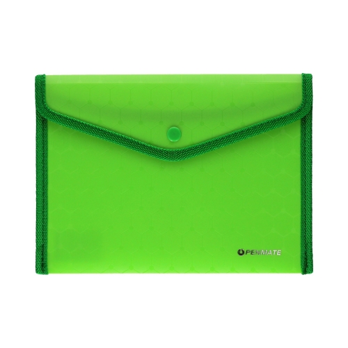 Teczka kopertowa A5 zielona LUX Penmate