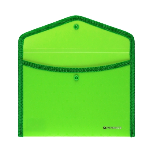 Teczka kopertowa A5 zielona LUX Penmate