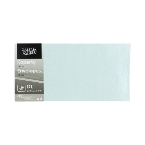 Koperty DL błękit Millenium 120g - 10 szt. w opak.
