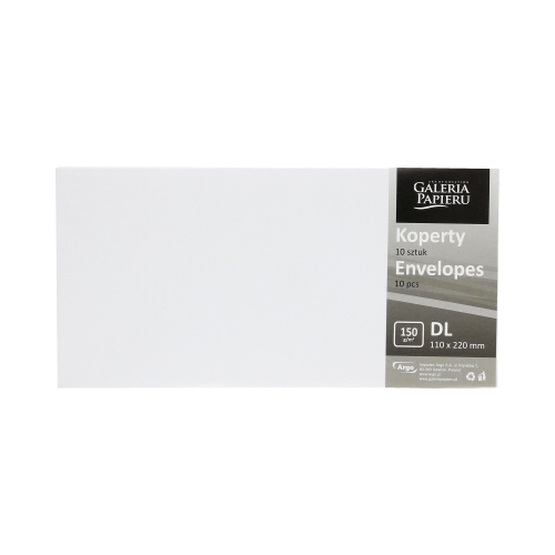Koperty DL Gładki biały 150g (10)