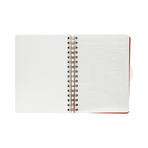 Organizer A5/240 spirala Bujo Garden Bullet Journal Interdruk