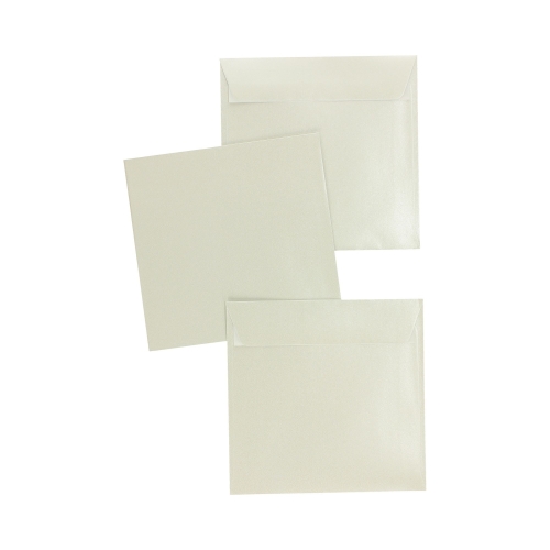 Koperty ozdobne 158x158 białe Millenium 120g - 10szt. w opak.
