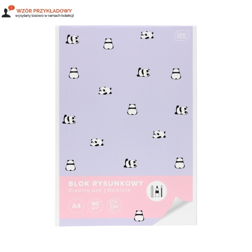 Blok rysunkowy A4/50 Cute Girl Interdruk 90g