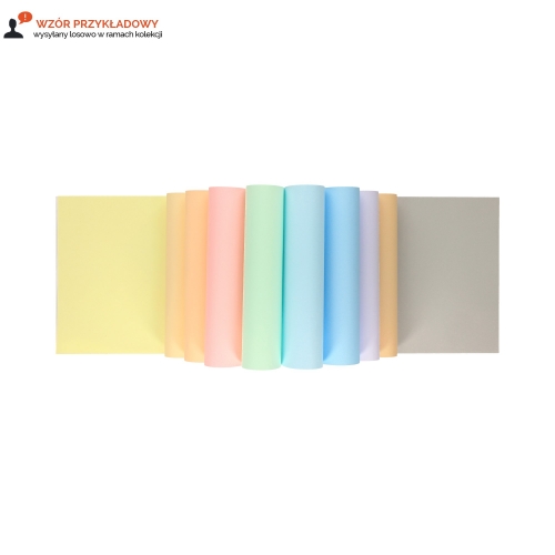Blok rysunkowy A4/10 kolor pastel Interdruk 80g