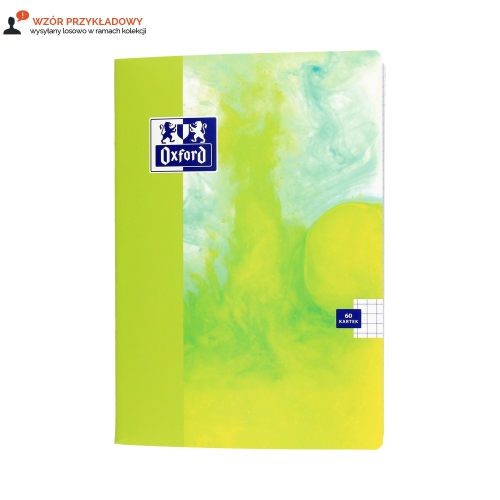 Zeszyt A5/60 kratka Paint 90g Oxford 400170245