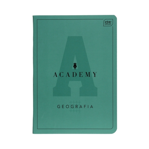 Zeszyt A5/60 kratka Academy Geografia Interdruk 90g