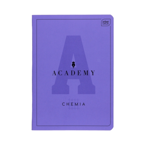 Zeszyt A5/60 kratka Academy Chemia Interdruk 90g