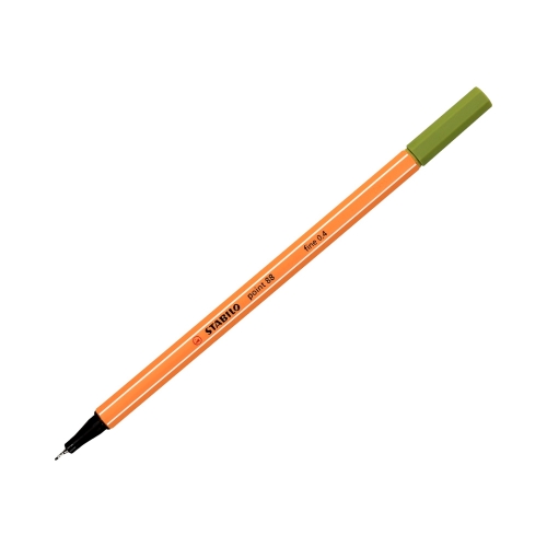 Cienkopis 0.4mm zieleń mchu Point 88/35