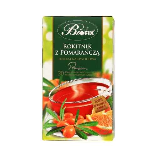 Herbata ekspresowa rokitnik/pomarańcza Bi fix 20t koperty