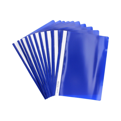 Skoroszyt sztywny A4/PVC granatowy Biurfol (10)
