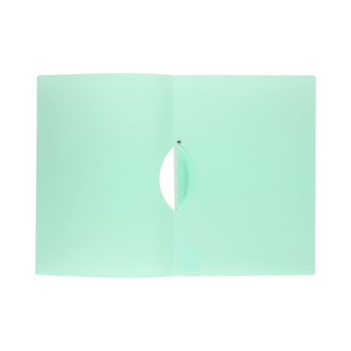 Skoroszyt klips A4/PP pastel zielony Biurfol
