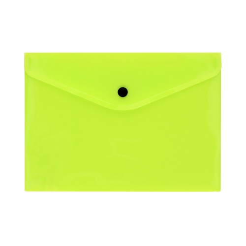Teczka kopertowa A5/PP neon żółta Biurfol