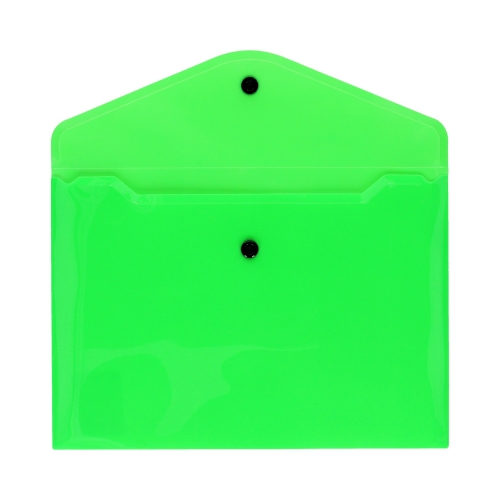 Teczka kopertowa A5/PP neon zielona Biurfol