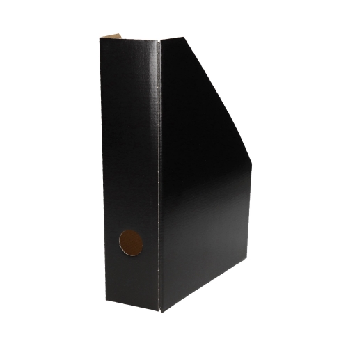 Pojemnik na czasopisma 70mm czarny Bantex H3500