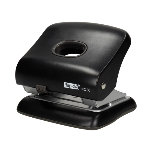 Dziurkacz 30k czarny Rapid FC30