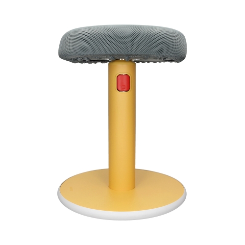 Stołek ergonomiczny żółty Ergo Cosy Leitz