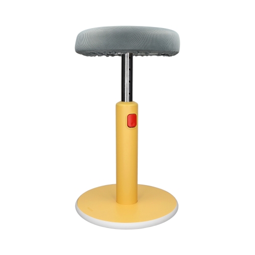 Stołek ergonomiczny żółty Ergo Cosy Leitz