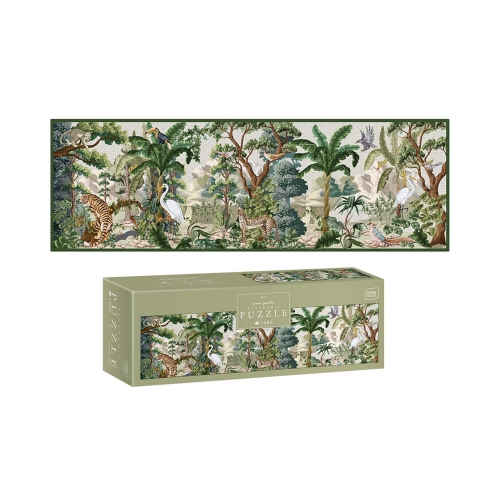 Puzzle 1000el panoramiczne Secret Garden1
