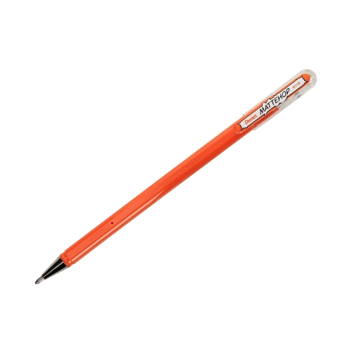 Długopis żelowy 1.00mm 4kol - pomarańczowy/żółty/różowy/fioletowy Matte Hop Pentel