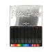 Kredki ołówkowe 36kol trójkątne opak. metalowe Black Edition Faber-Castell FC116437 [2]