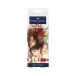 Pisak akwarelowy dwustronny - 6szt. Goldfaber Portret Faber-Castell 164523FC [1]