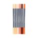 Pisak akwarelowy dwustronny - 6szt. Goldfaber Portret Faber-Castell 164523FC [2]