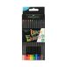Kredki ołówkowe 12kol trójkątne Black Edition Faber-Castell 116412 [1]