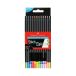 Kredki ołówkowe 12kol pastel/neon Black Edition Faber-Castell 116410 [1]