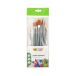 Pędzel syntetyczny - 8szt. mieszane Happy Color HA7260 7261 [1]