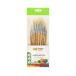 Pędzel naturalny - 9szt. okrągły Happy Color HA3240 [1]