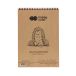 Szkicownik A4/50 spirala Black&Brown Happy Color 80g [1]