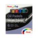 Pastele olejne 6kol metaliczne Pentel PHN-M6 [1]