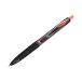Długopis automatyczny żelowy 0.4mm czerwony Uni UMN207E [1]