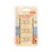 Klips ozdobny metalowy Cat&Dog Happy Color - 6szt. [1]