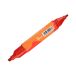 Marker tablic 4.2-5mm dwustronny czerwony ścięty/okrągły Tetis KM504C2 [2]