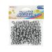 Koraliki drewniane 8mm srebrne (120) Brewis KD8-5 [1]