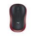 Mysz optyczna bezprzewodowa USB czarno/czerwona Logitech M185 [1]