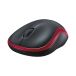 Mysz optyczna bezprzewodowa USB czarno/czerwona Logitech M185 [2]